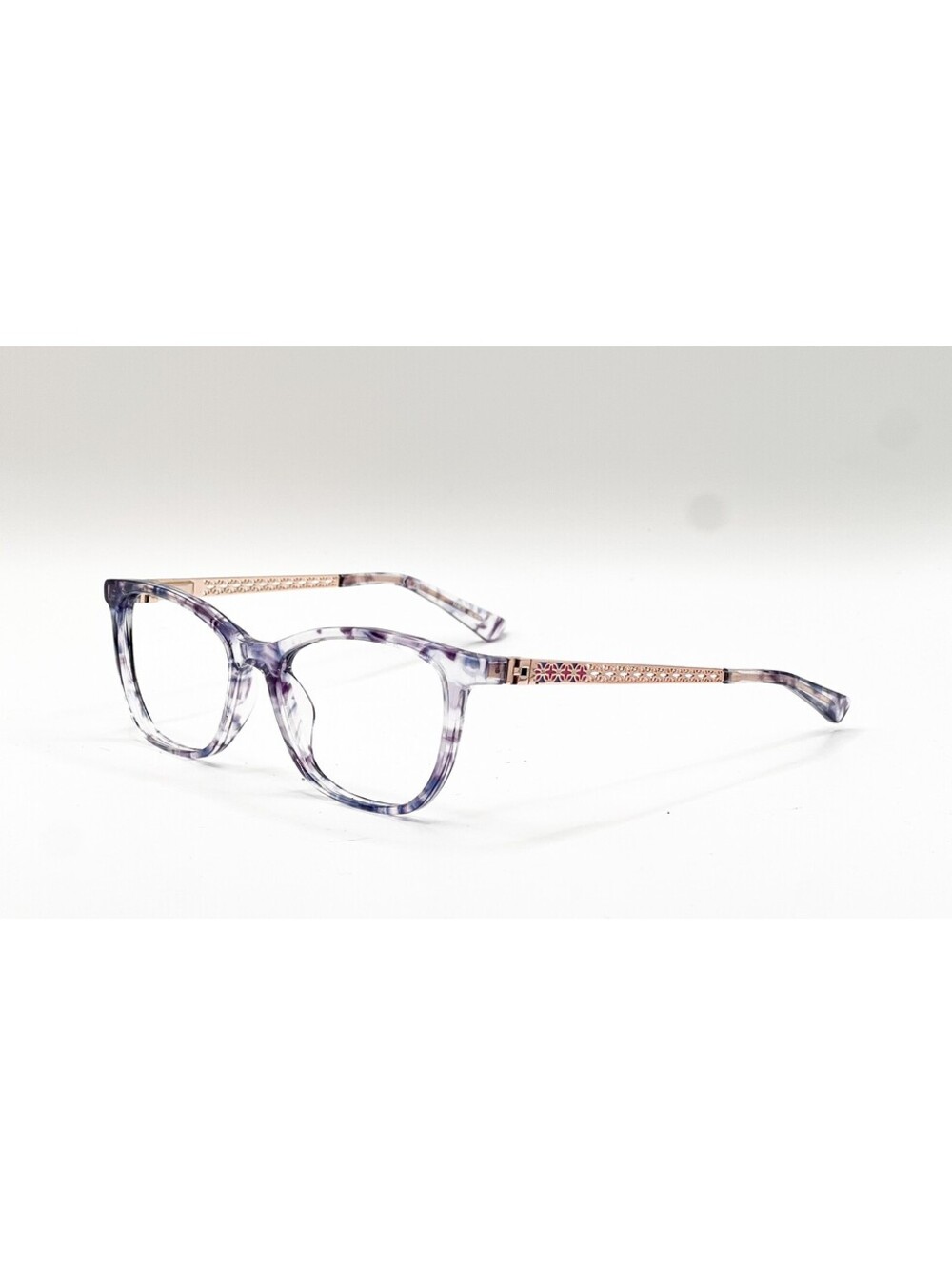 Nicole Miller Sophia C01 Purple Multi Full Rim Eyeglass Frames 49-16-130